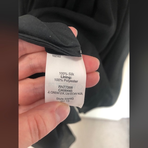 J.Crew Size 0 Heidi Bridesmaid Dress Silk Chiffon - Picture 8 of 8